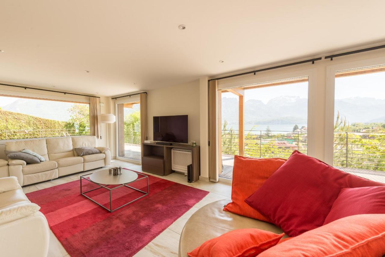 Le Panoramic - Loft & Mainfloor Outstanding Lake View - Lla Selections By Location Lac Annecy Διαμέρισμα Sévrier Εξωτερικό φωτογραφία